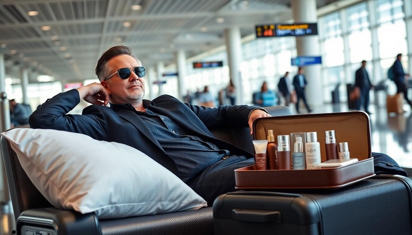 luxury travel kit